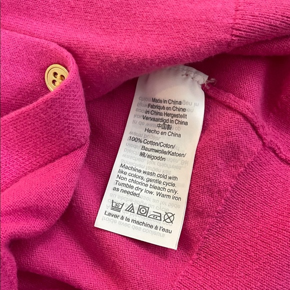 J. Crew Vibrant Pink Cardigan - Picture 3 of 3